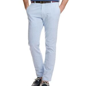 Vineyard Vines Men's Blue Seersucker Striped Pants 32x30